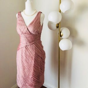 Monique Lhuilier Bridesmaid Pink Dress (NWOT)